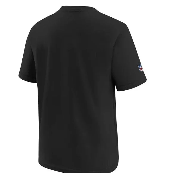 Nike® (Men's SMALL) Denver Broncos 2024 Crucial Catch T-Shirt in Black - Picture 3 of 4
